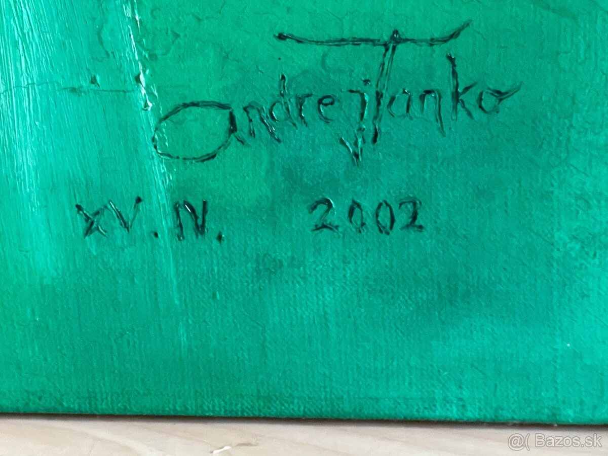 Obraz olejomalba ručne maľované portrét - 6