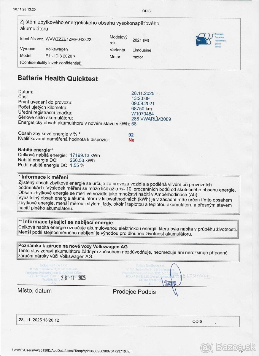 VWID.3 58kWh/150KW -68tis. KM- Pro Performance - 6