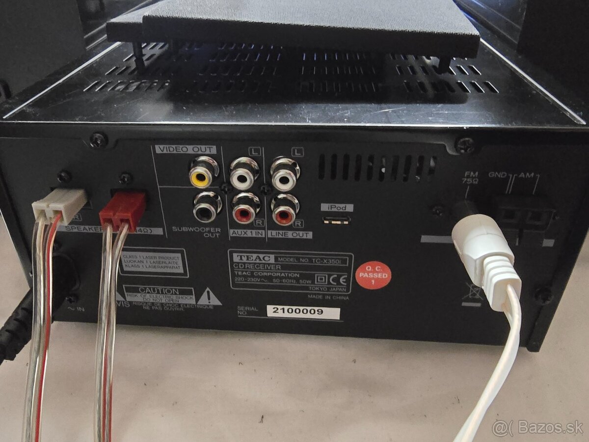 TEAC TC-X350i mini hifi systém - 6