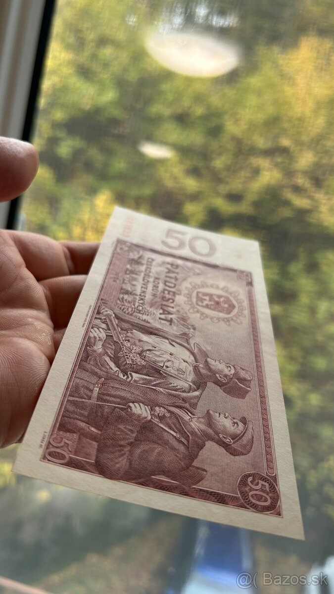 Bankovky ČSSR UNC/1+ - 6