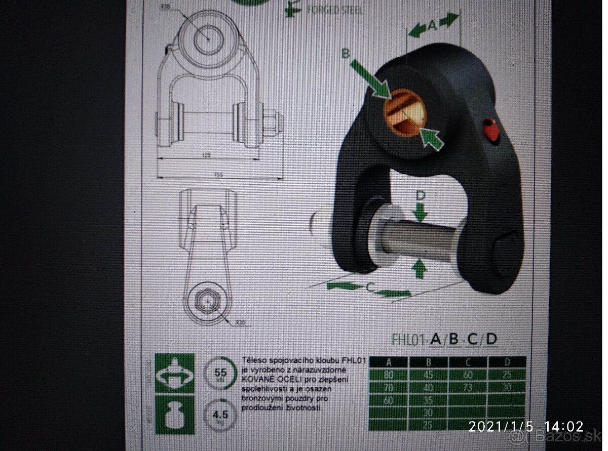 Hydraulický drapák na kulatinu ICM BASIC 105, 130, 150 - 6