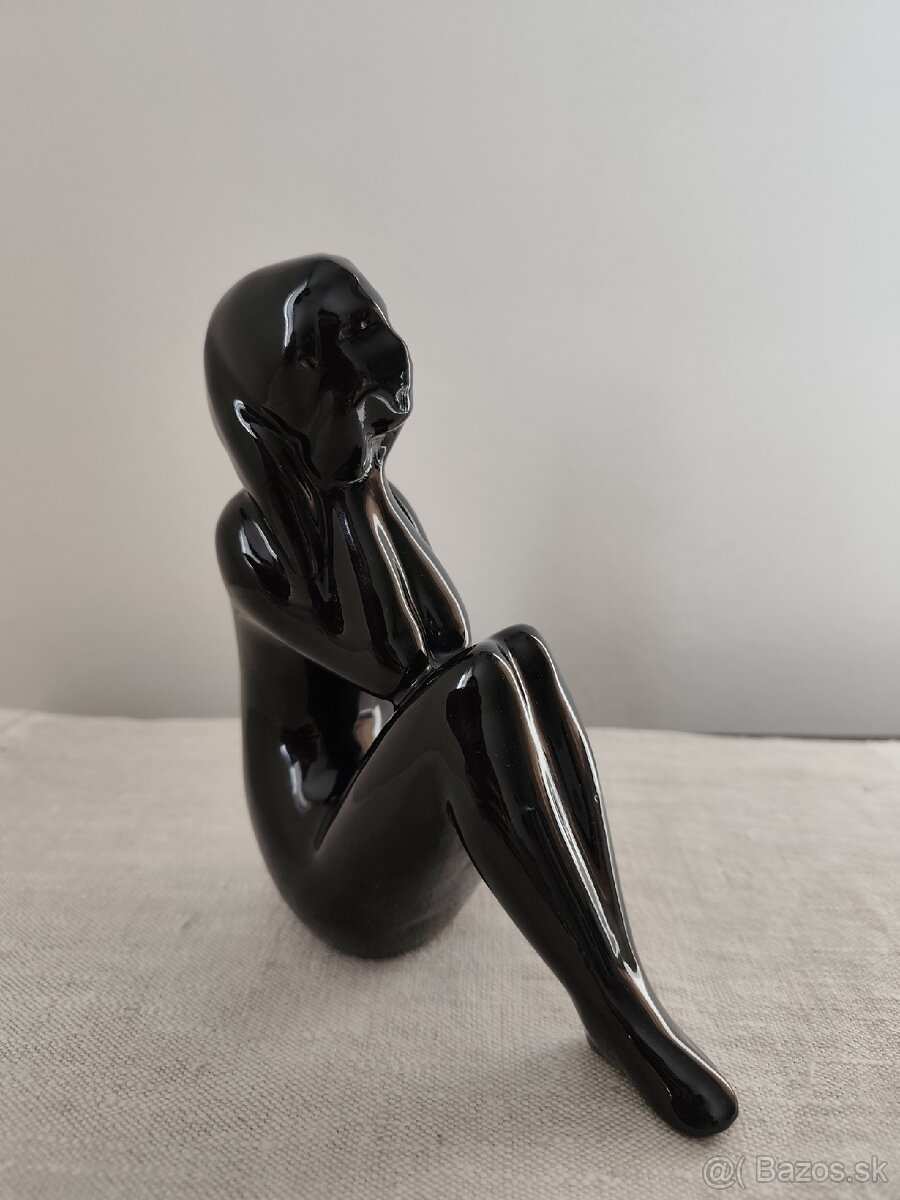 Akt žena Brusel keramická soška - 6