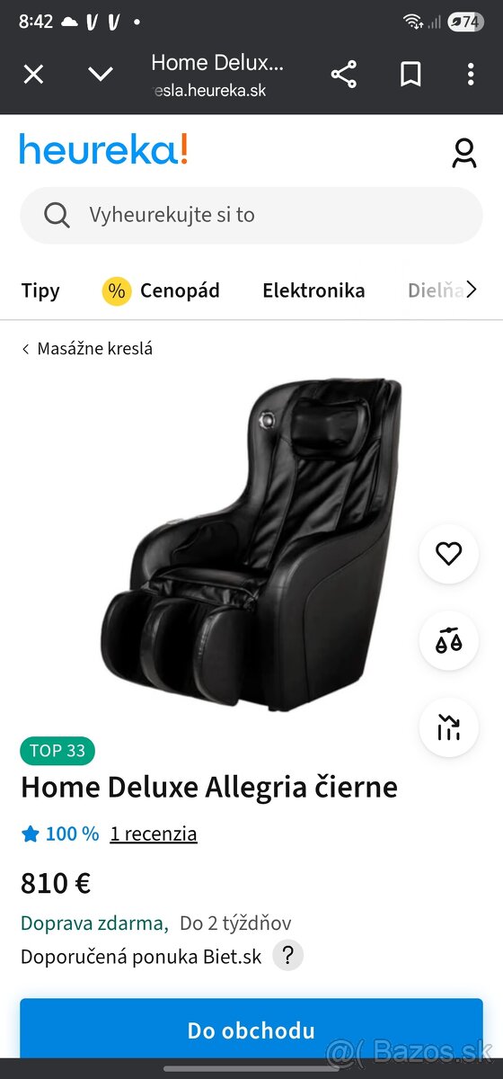 Masážne kreslo - 6