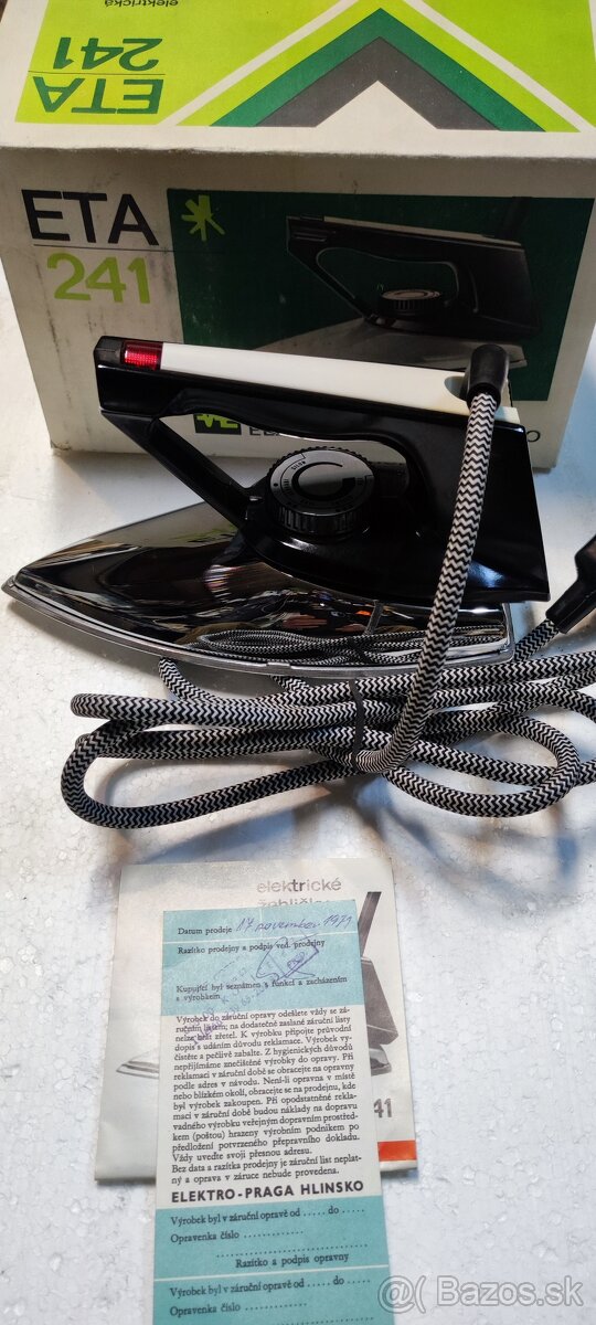 Retro žehlička -počitadlo - 6