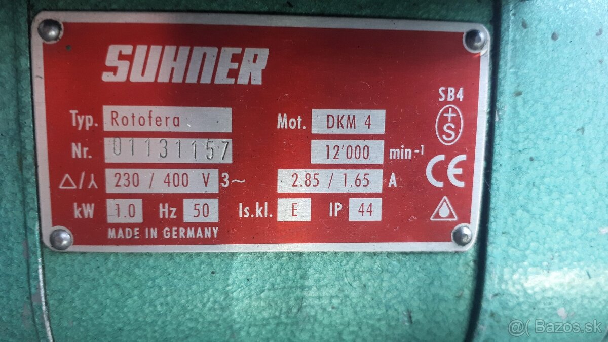 Na predaj Suhner DKM4 Rotofera bruska bovdenová - 6
