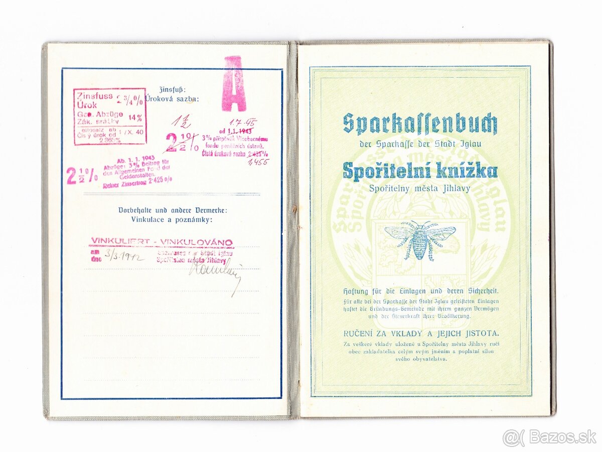 Staré československé dokumenty - 6