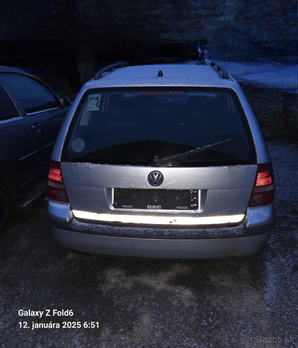 Rozpredám na diely golf 4 variant 1.9 96kw - 6