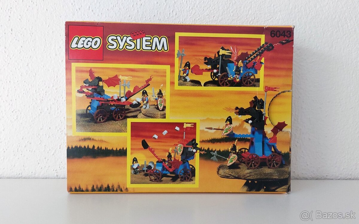 Predám LEGO Castle 6043 - Dragon Defender (1993) + BONUS - 6