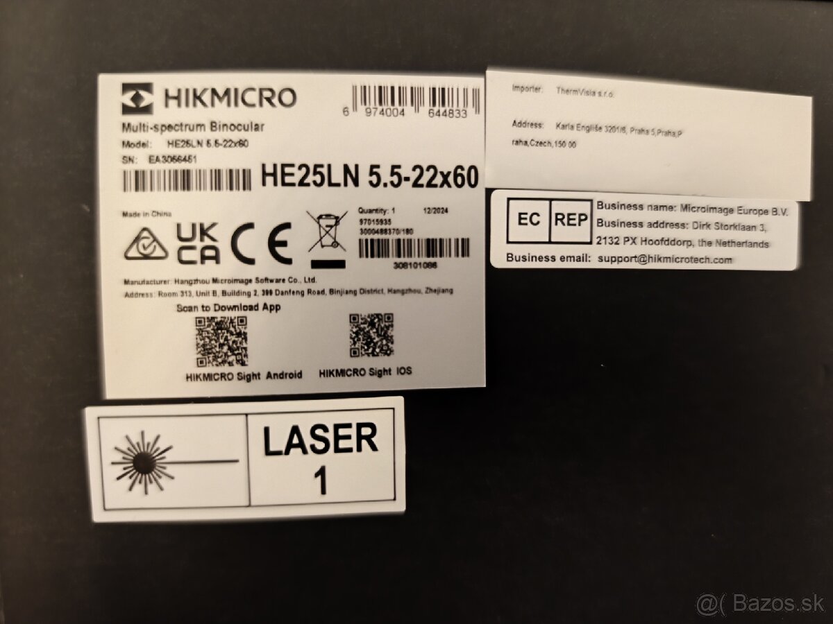 Predám Hikmicro HABROK 4K HE25LN - 6