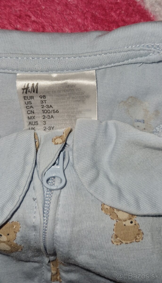 Overal na spanie H&M, v. 98 - 6