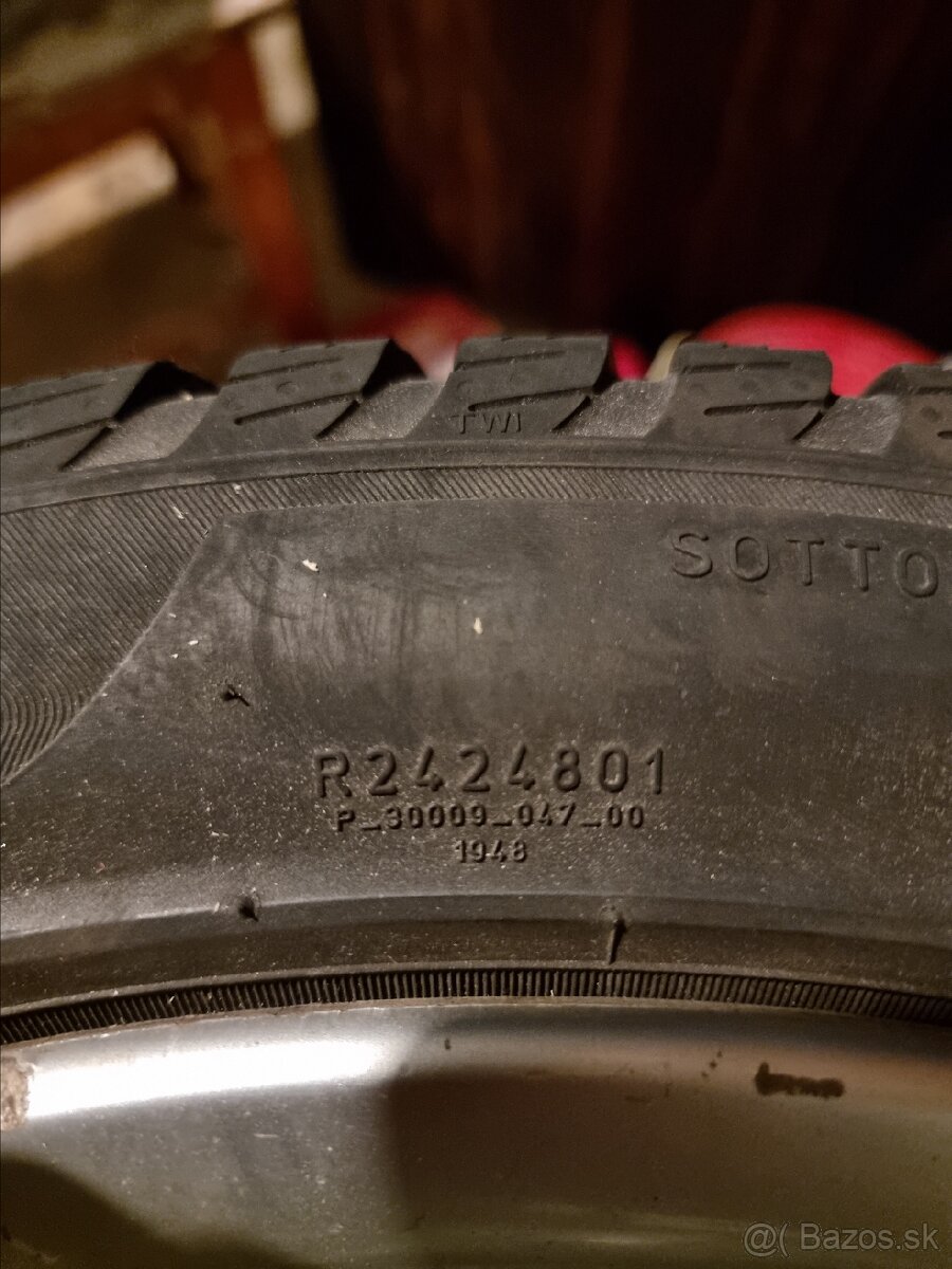 Vw elektrony + zimné pneu 225/45 R17 - 6