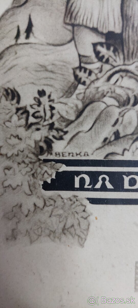 MARTIN BENKA-MATICA SLIVENSKA LITOGRAFIA ČLENSKÝ DIPLOM - 6