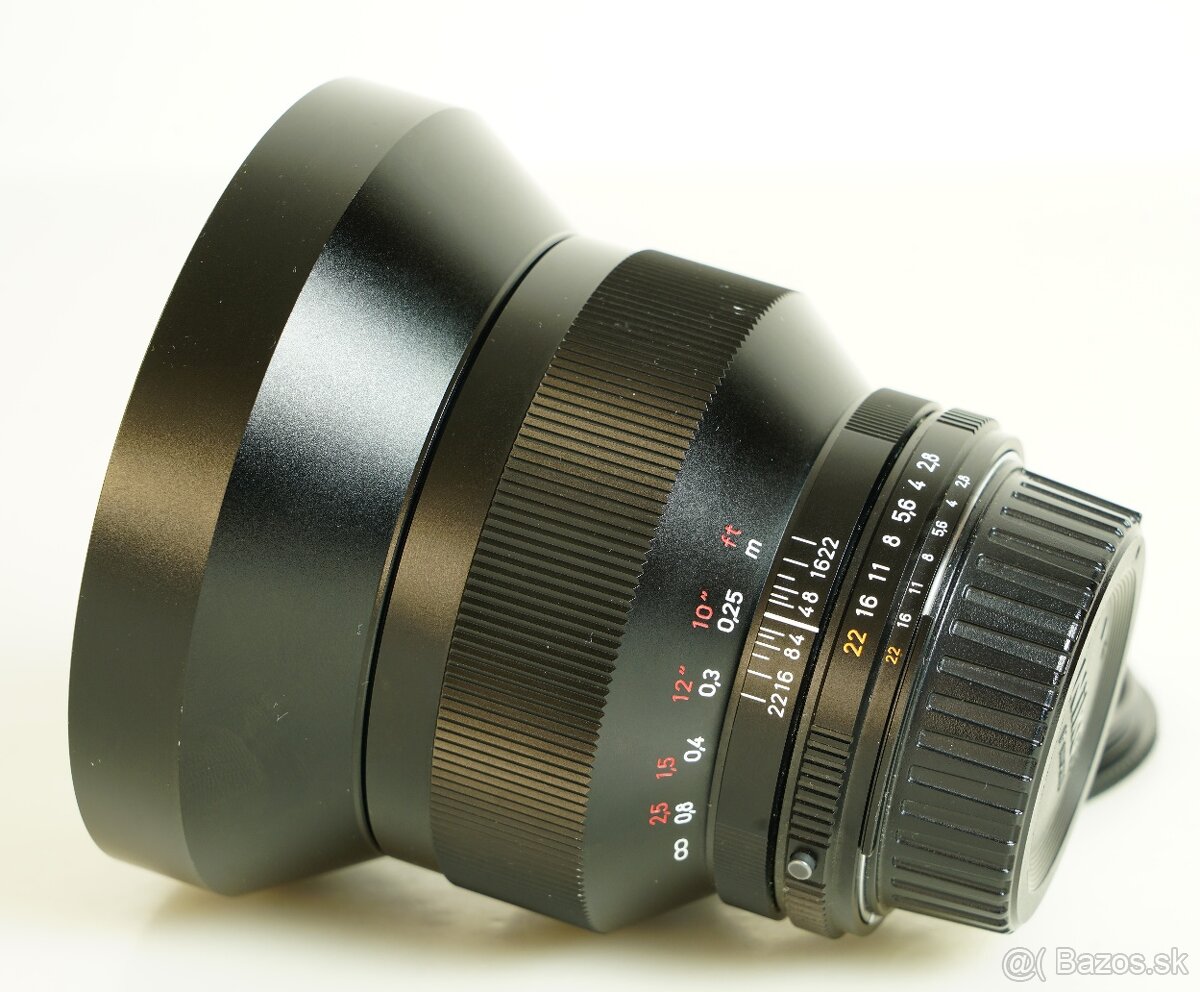 Carl Zeiss Distagon 2,8 15mm ZF.2 na Nikon F . orig. uprava - 6