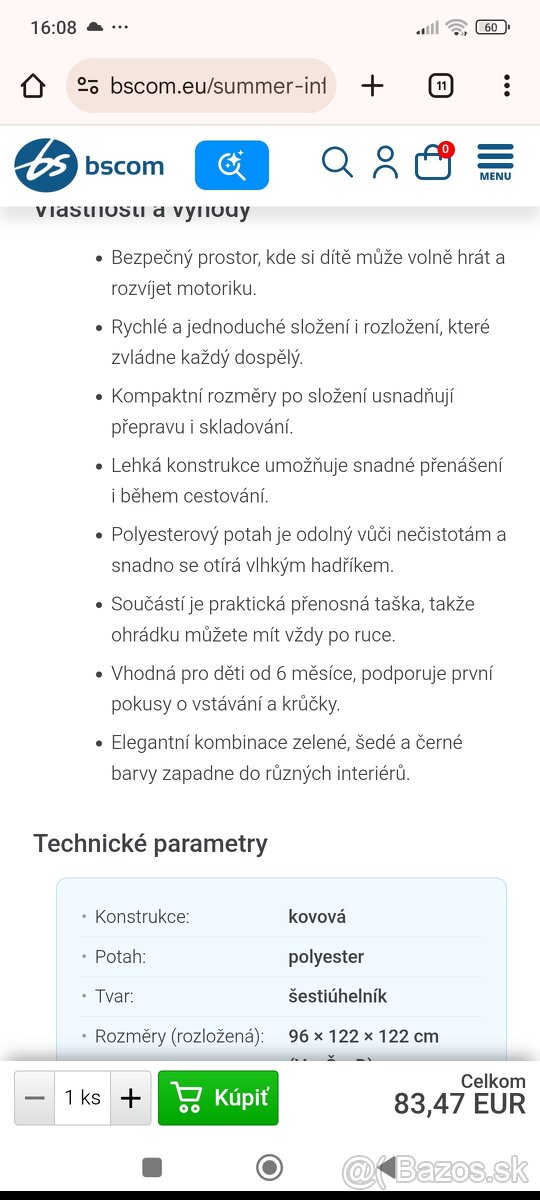 Detská OHRÁDKA pop n play - 6