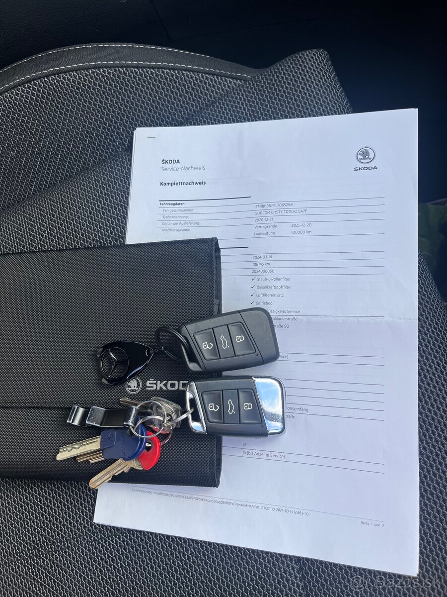 Skoda SUPERB 2.0 110kw 7A - 6