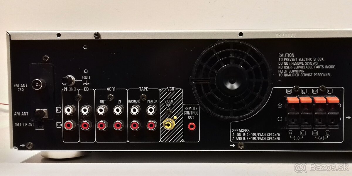 Zostava TECHNICS gramofon, CD, tape 2- deck, receiver = B06 - 6