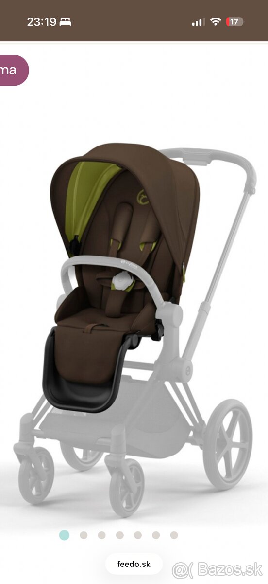 Predám cybex priam seat pack - 6