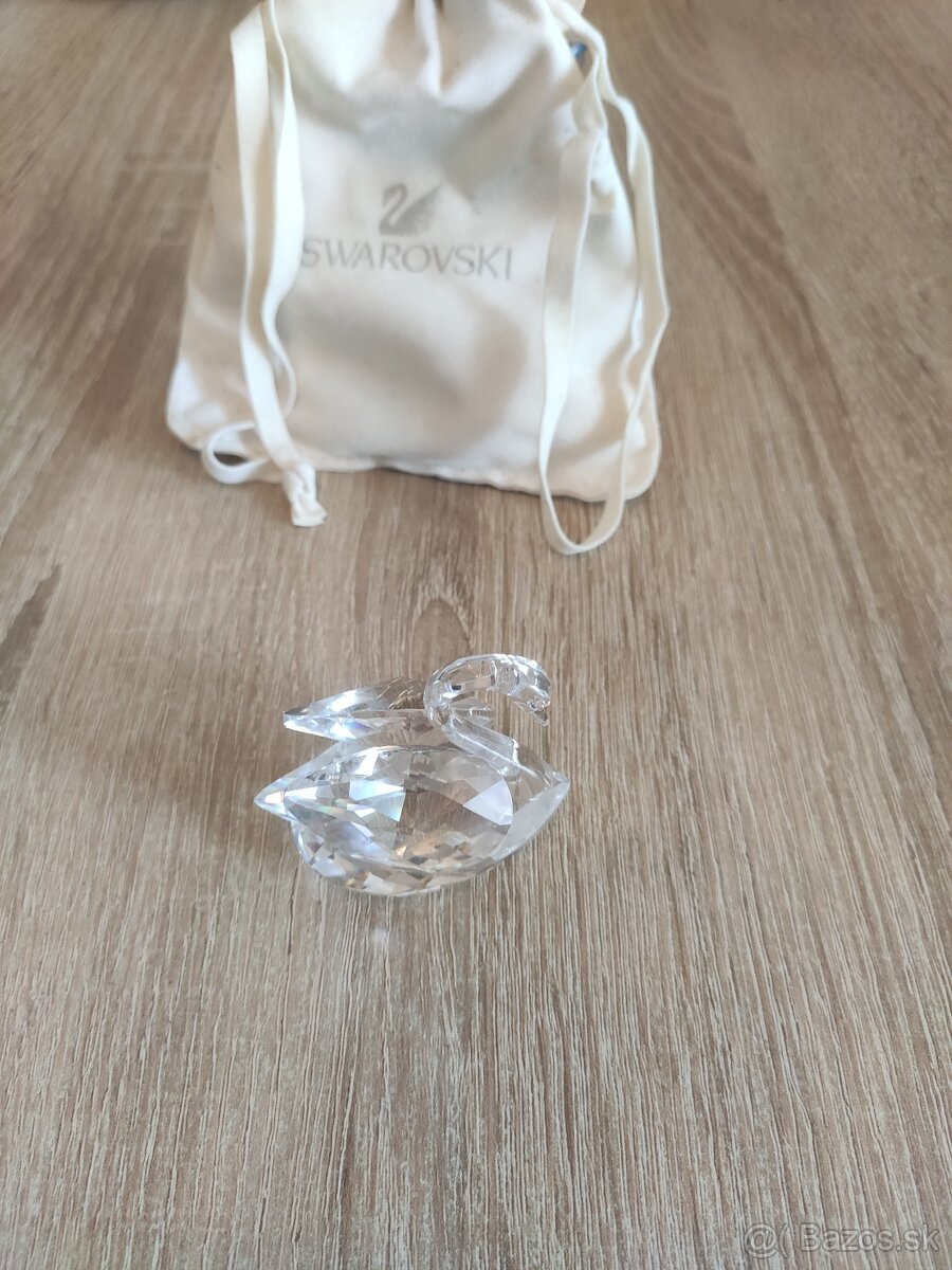 Labuť Swarovski krištáľ - 6