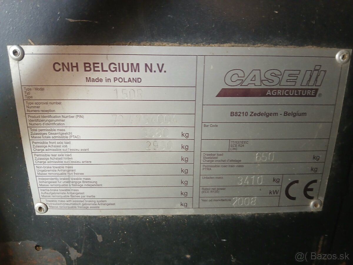 LIS na kulaté balíky CASE RB 454 s řezáním - 6