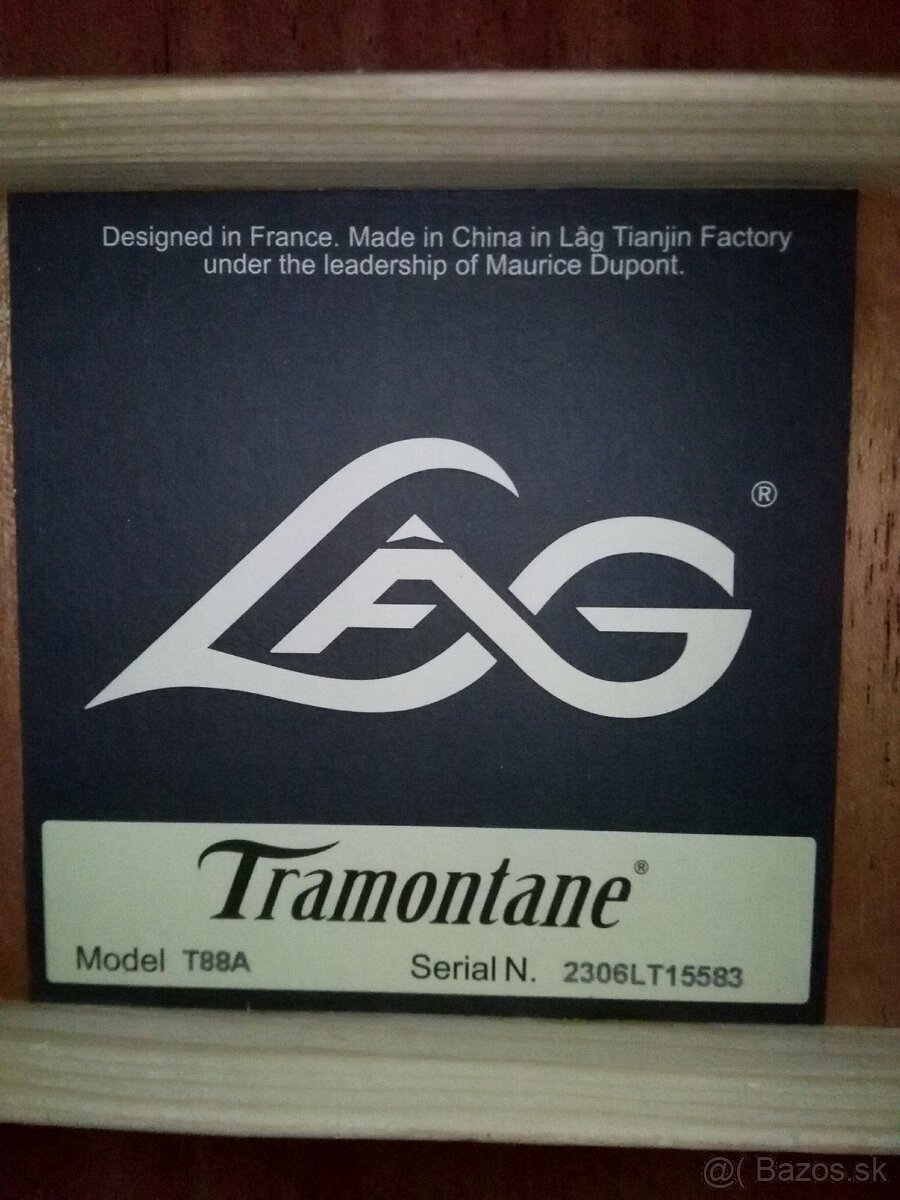 Predam akusticku gitaru LAG T88A. - 6