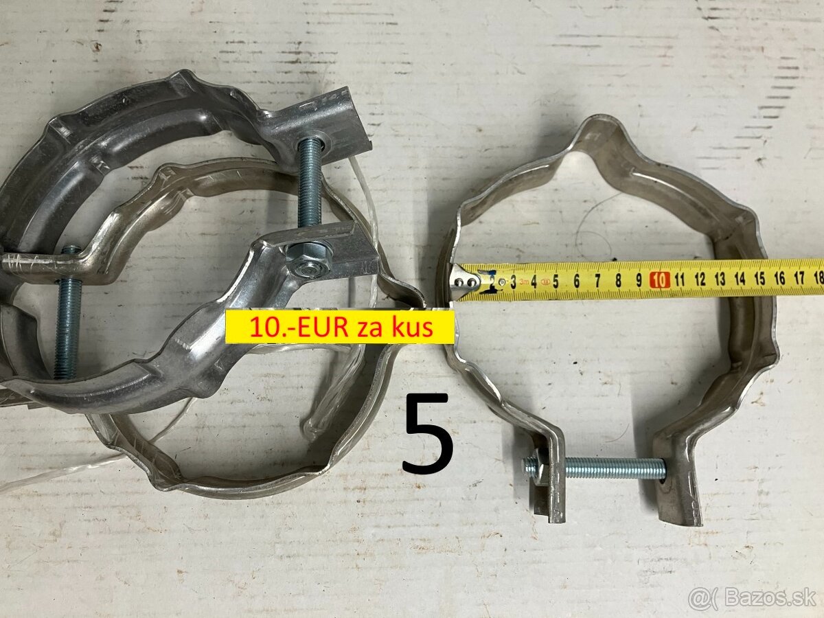 Spony a svorky na výfuk - 6