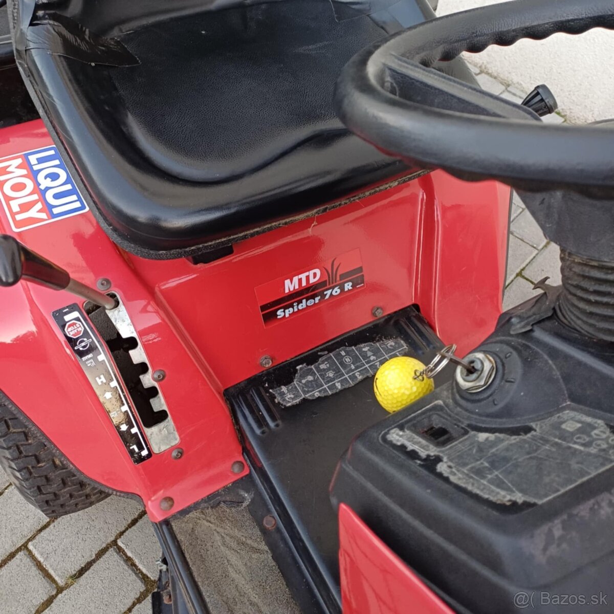 Traktorova kosačka MTD spider 76R - 6
