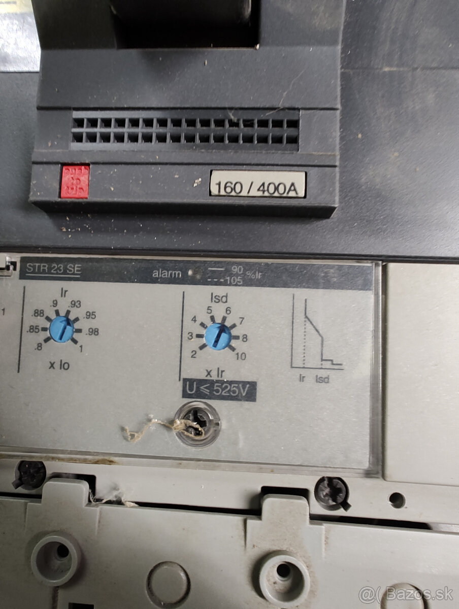 kompenzačný stykač, DEON 250A ; 400A - 6