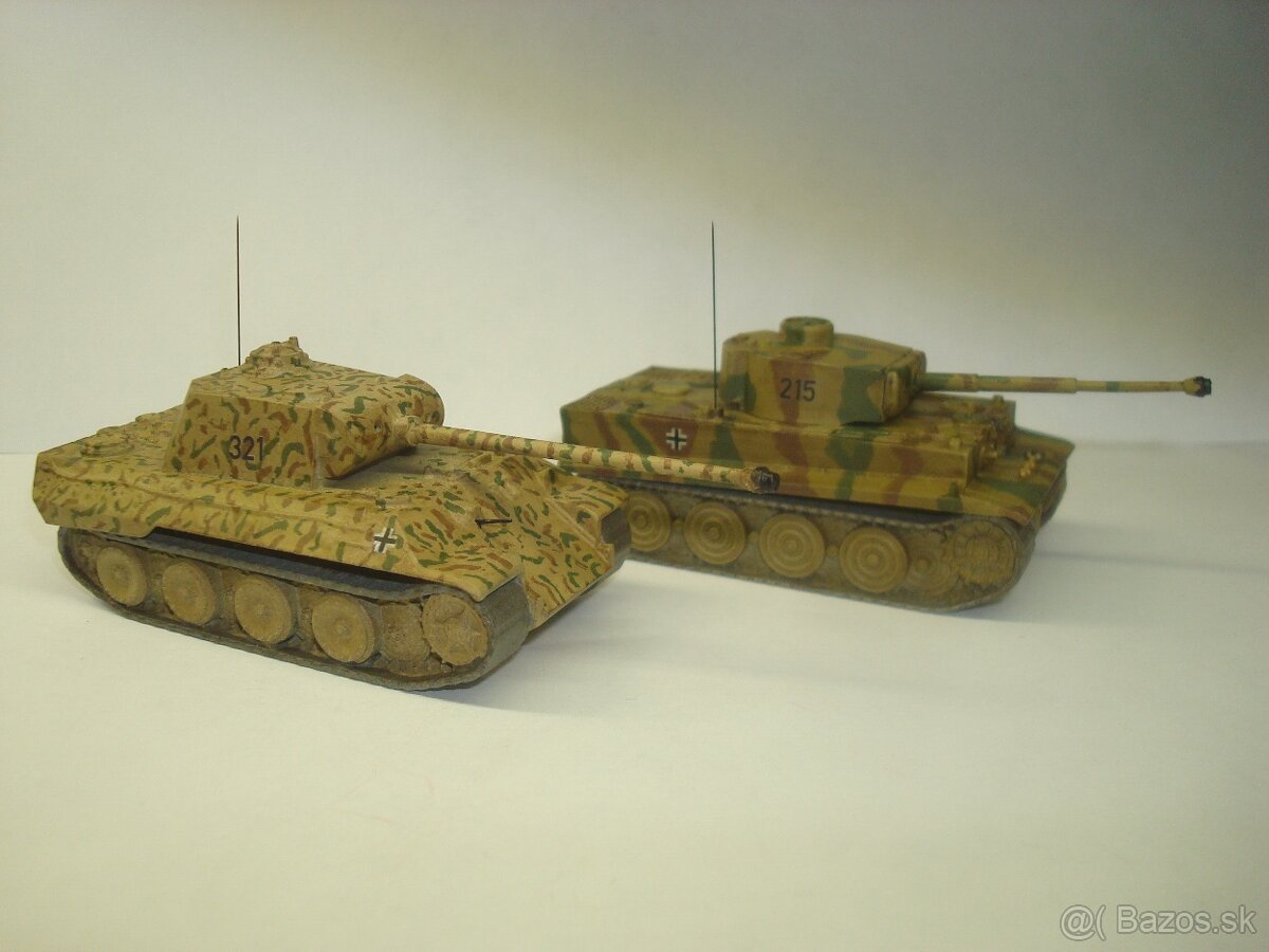 Tank Tiger a Panther a farby Agama odtiene Khaki - 6