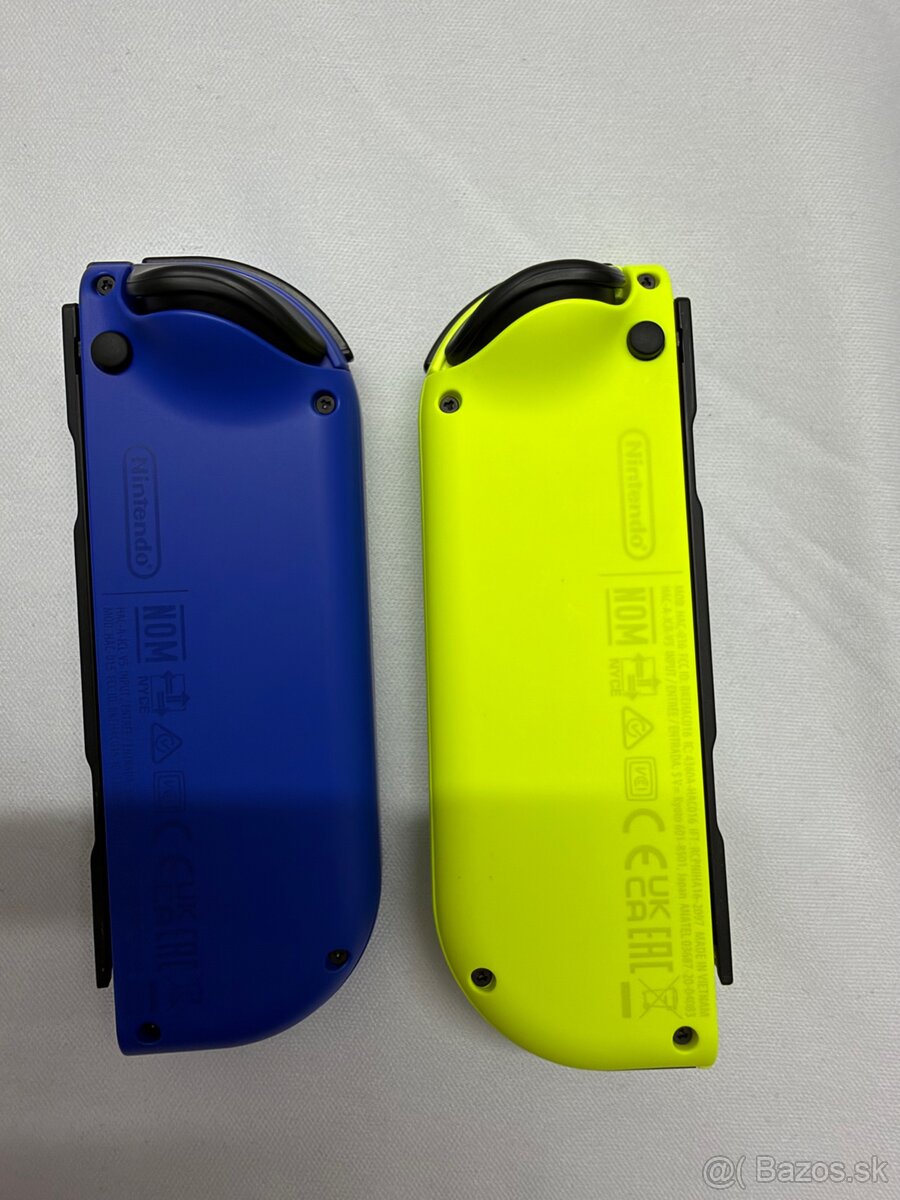Nintendo Joy-Con Pair Blue / Neon Yellow - 6