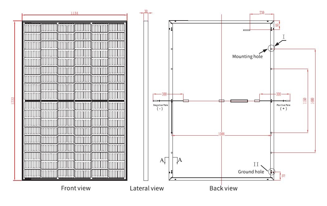 Fotovolticke solarne panely CECEP 405Wp, mono, fotovoltaické - 6