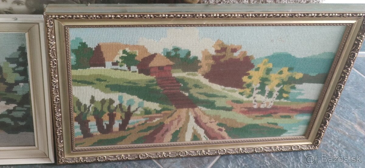 Staré obrazy s dušou - Ideálne na chalupu. - 6