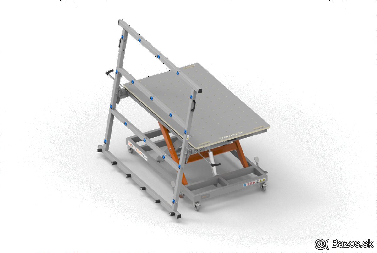 manipulačný vozík, nožnicový stôl, pracovný stôl - 6