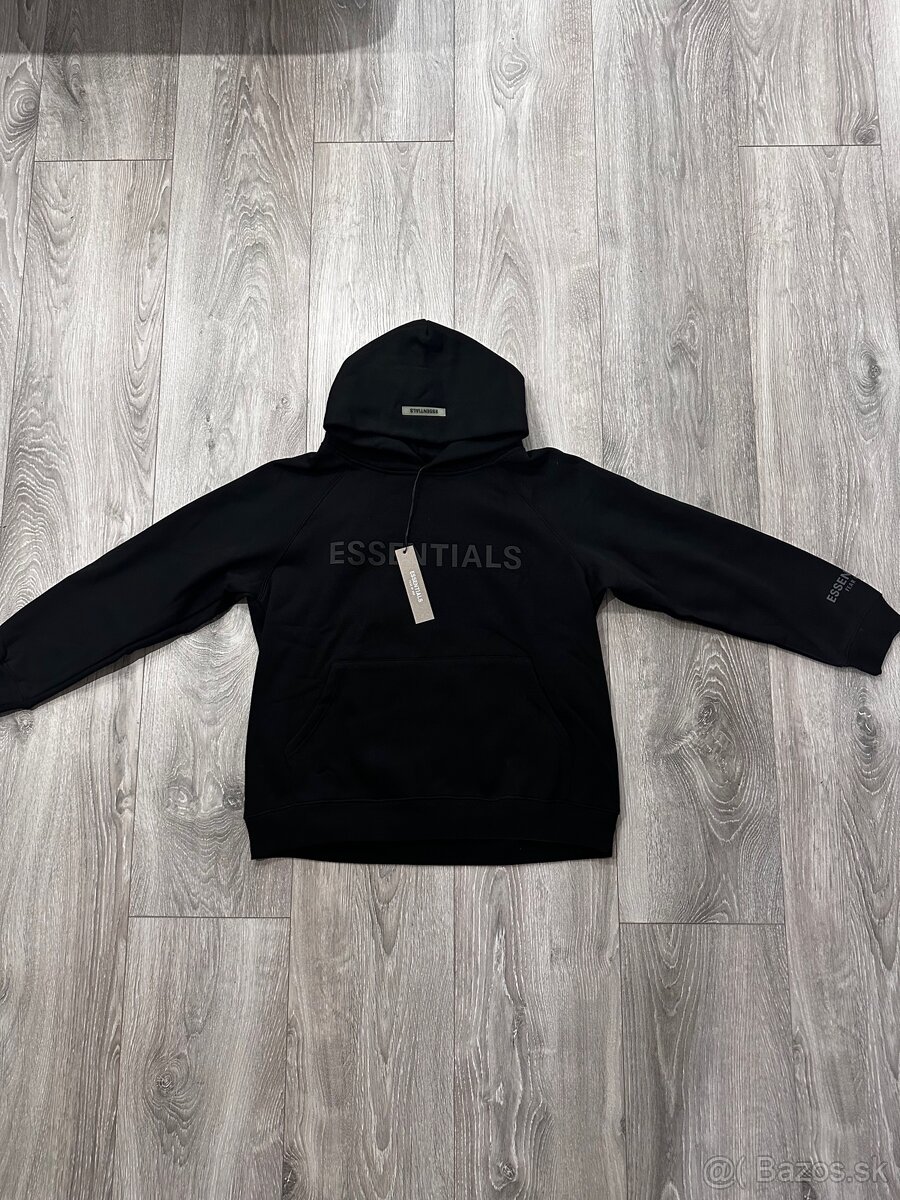 Essentials Mikina (čierna) – veľkosť M, NOVÁ - 6