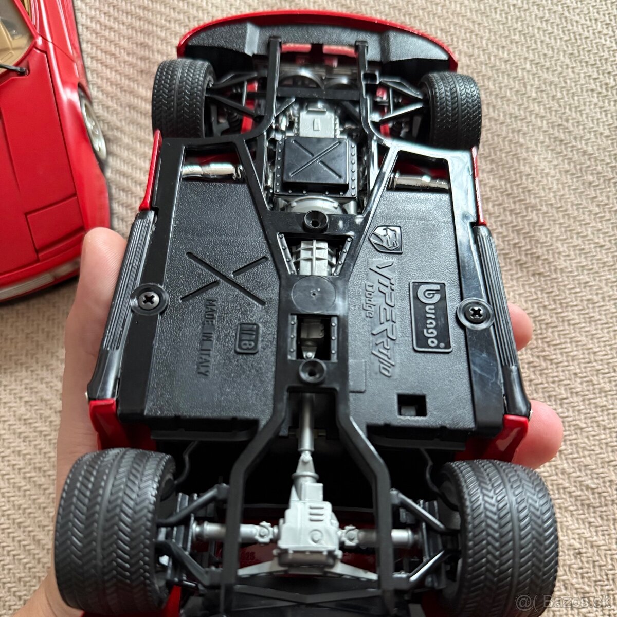 Bburago 1/18 Ferrari Testarossa & Dodge Viper - 6