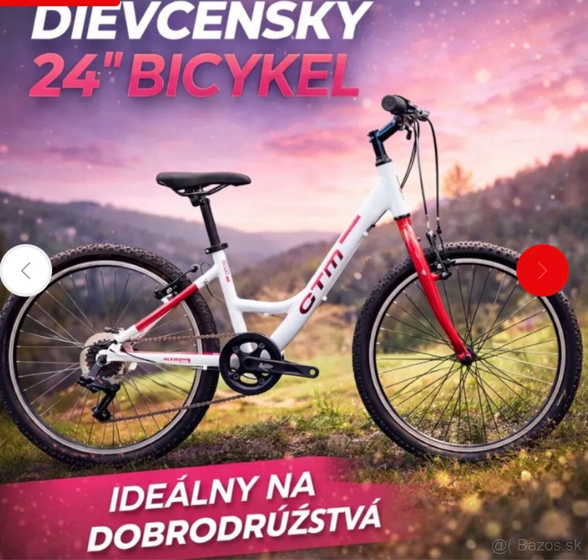 CTM Missy 24” detský bicykel - 6