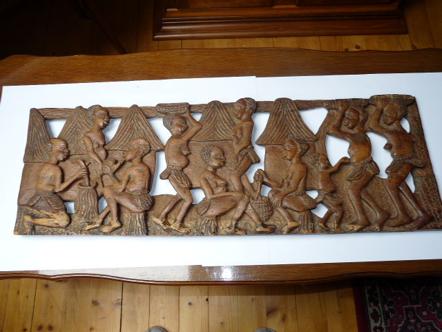 africké ľudové umenie – drevené artefakty 2 - 6