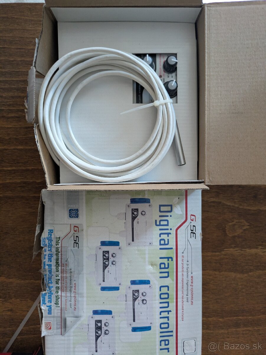 GSE regulátor teploty, podtlaku a minimální rychlosti - 6