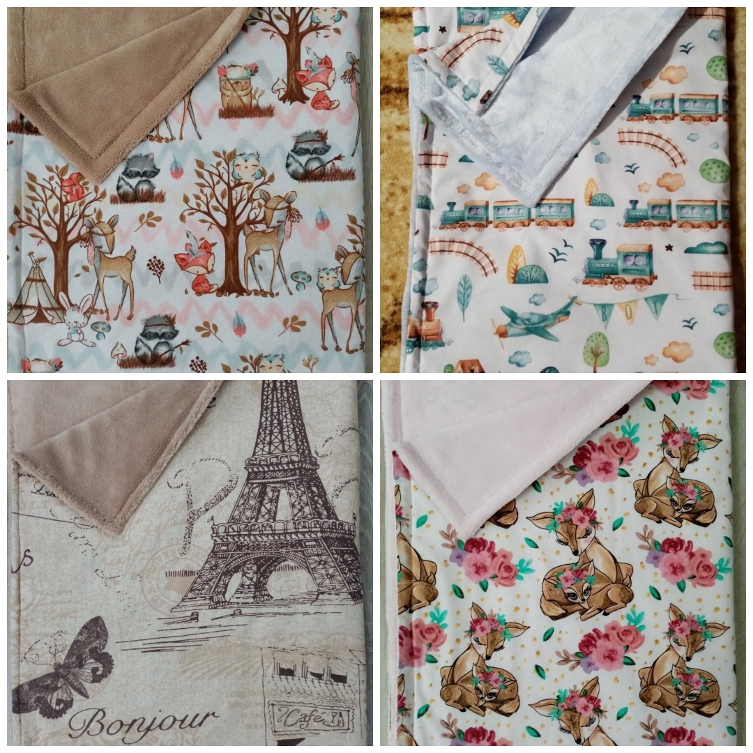 Minky deky, flisove deky - 6