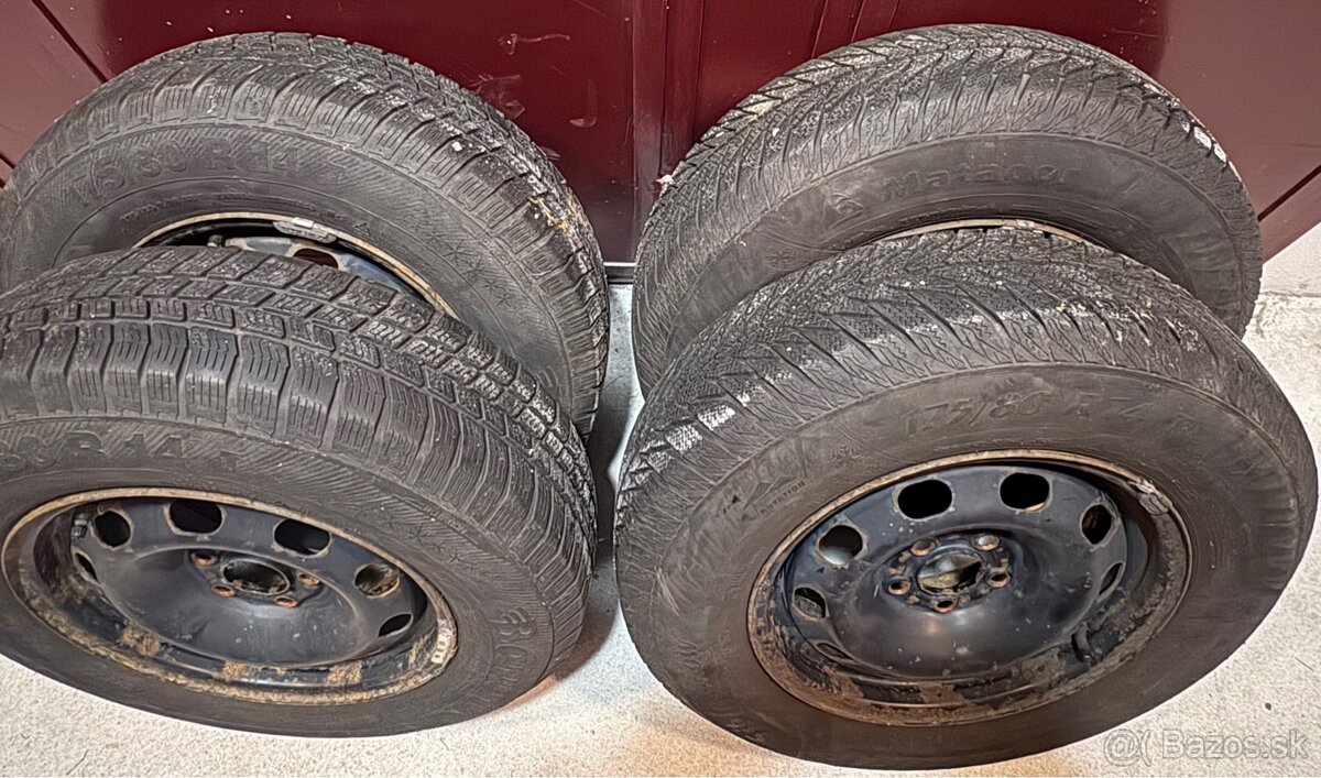 Zimne komplet R14 175/80 - 6