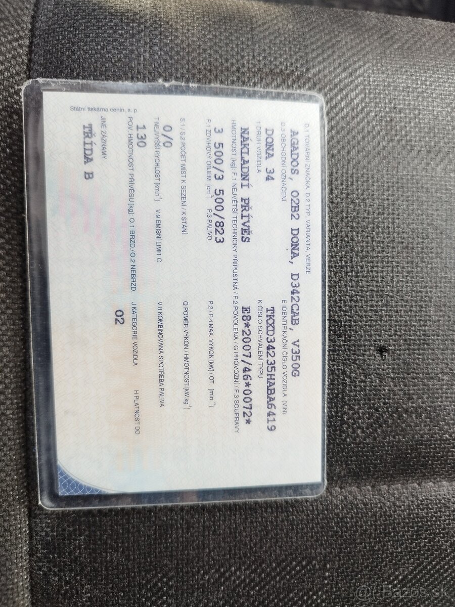 Agados Dona 3,5t valník - 6