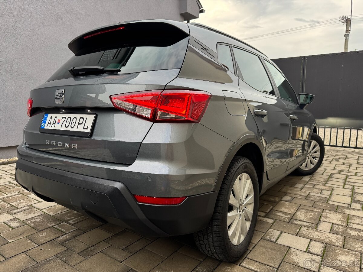 SEAT ARONA, 1,0TSI, BENZÍN, MANUÁL, 8/2018, FULL LED, VÝHREV - 6