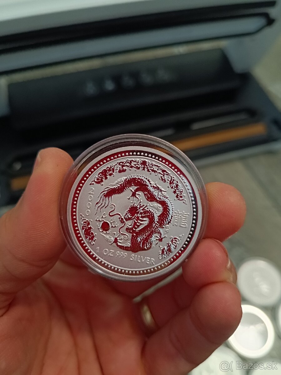 Kompletná séria mincí Lunar I 1oz. Austrália. - 6