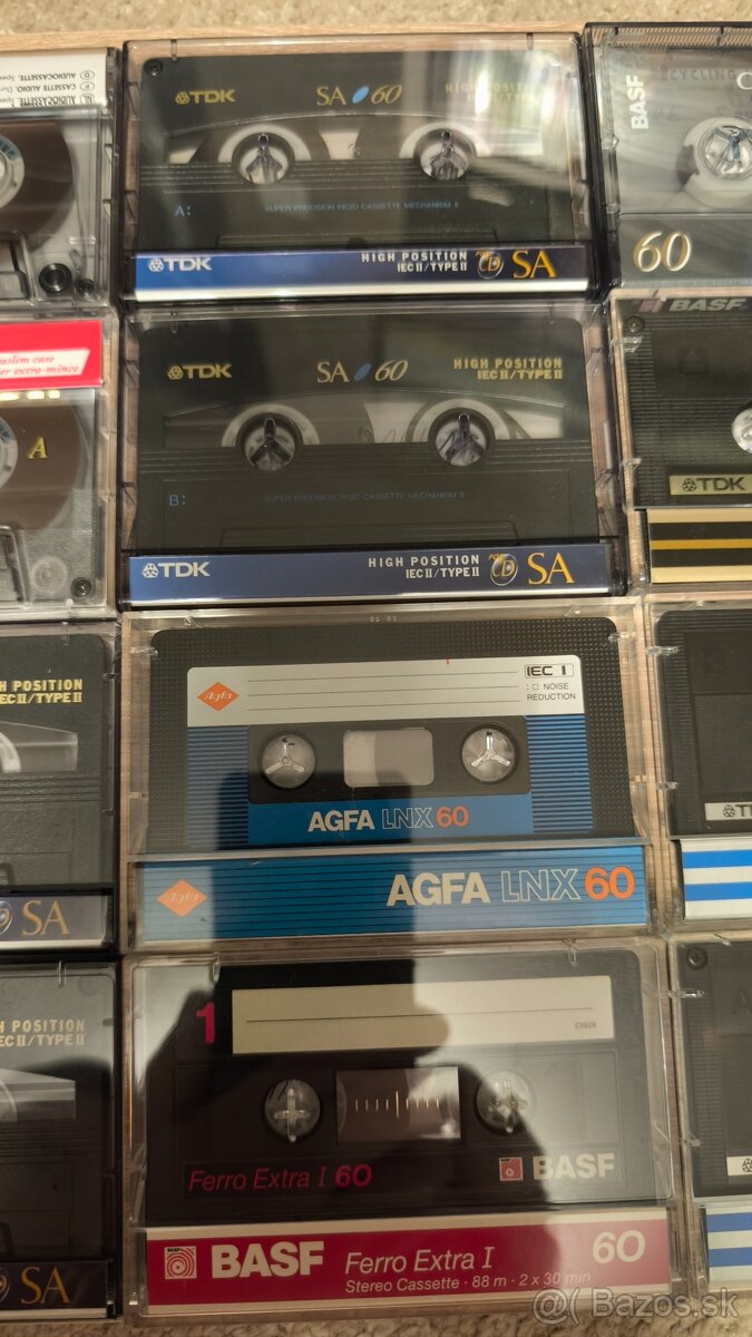 MC Kazety po 1.50 € - 6