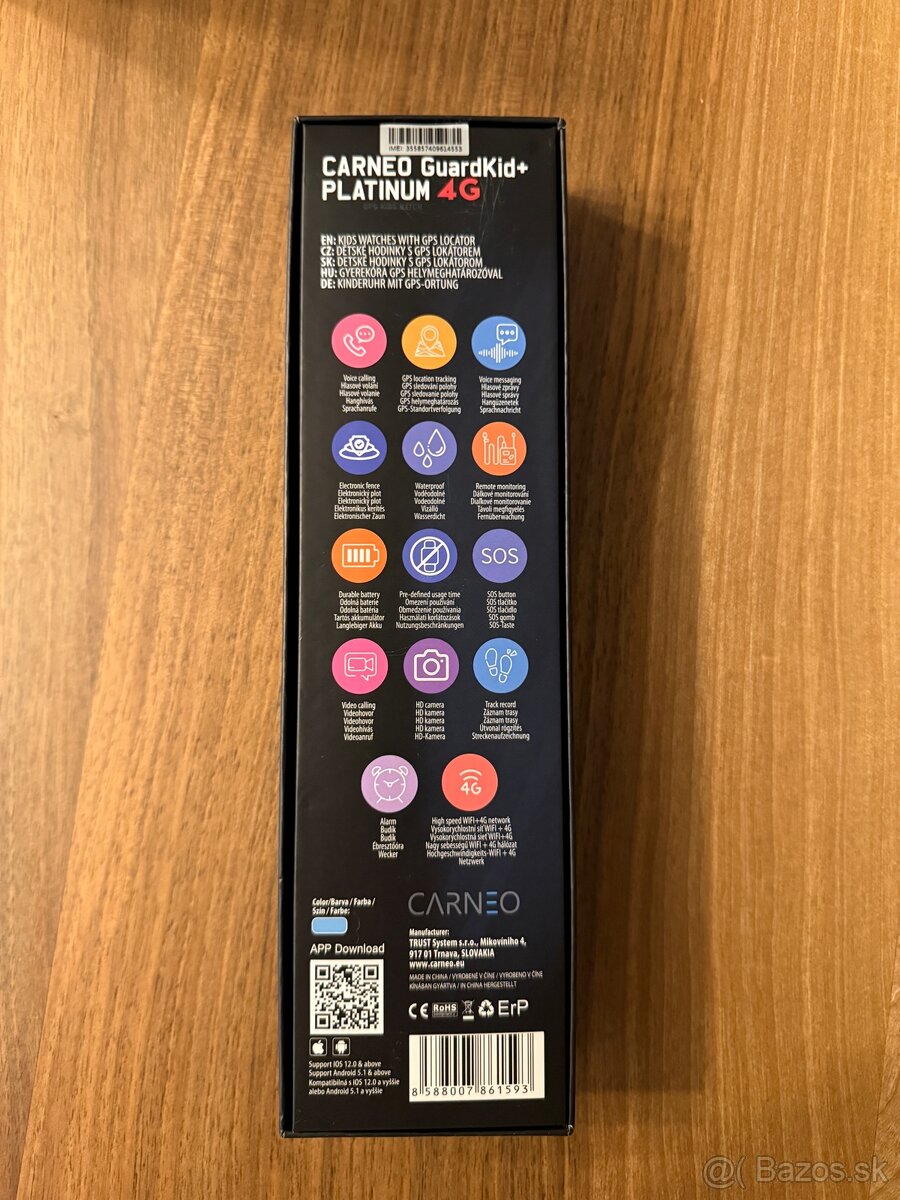 CARNEO GuardKid+ 4G Platinum - 6