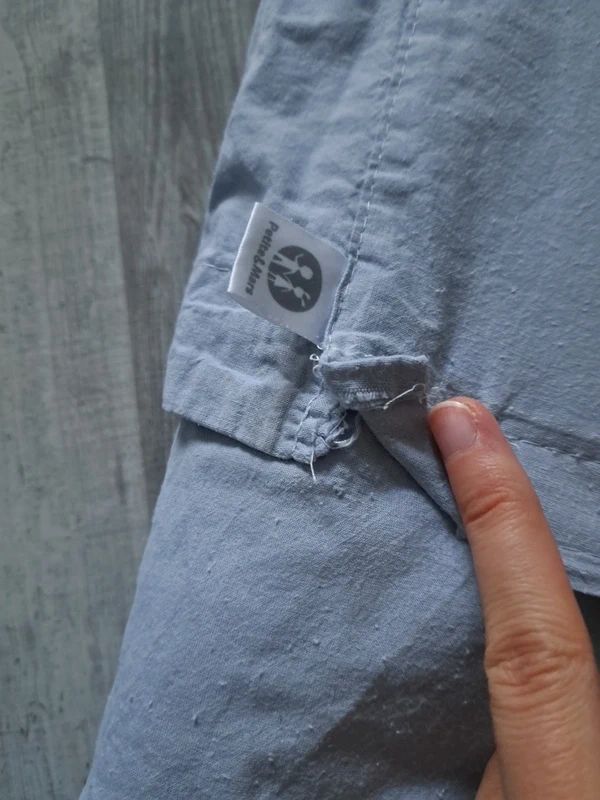 Zavinovačka Petite&Mars - modrá - 6