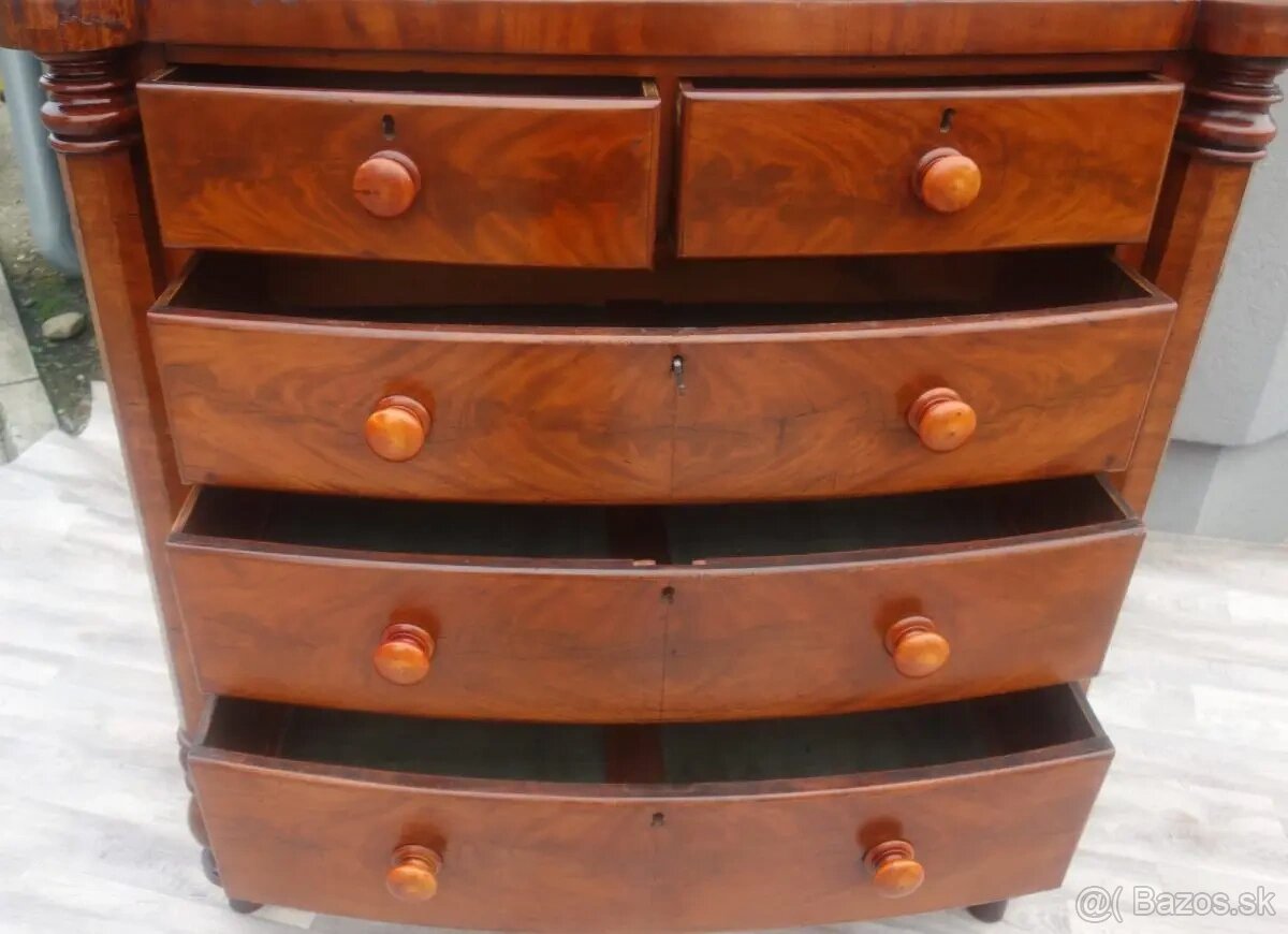 Komoda vysoká – “ ANTIK „. - 6