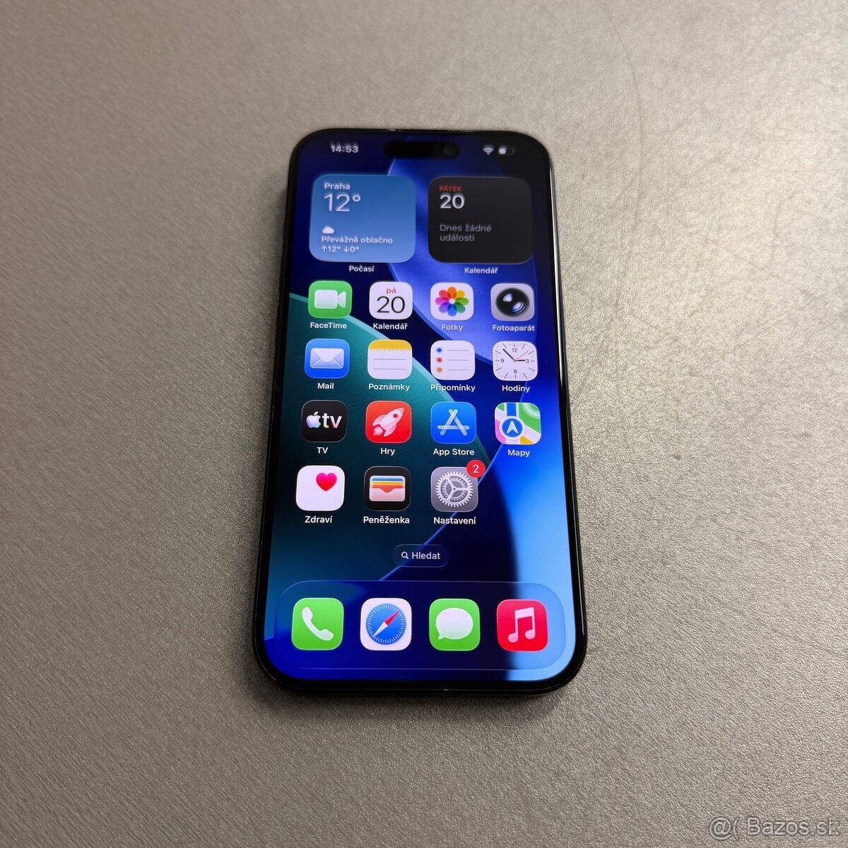 Predám Apple iphone 15 PRO 128GB Blue Titanium - 6