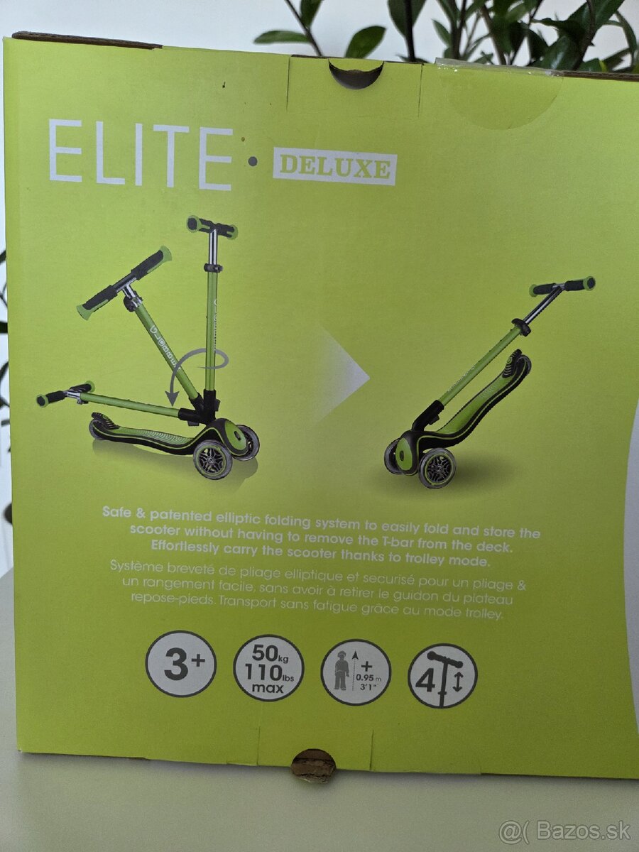 Kolobežka Globber Elite Deluxe - Nová - 6