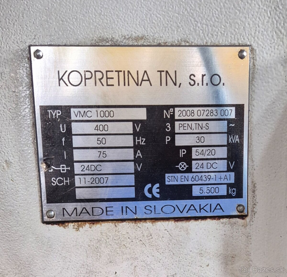 Obrábacie centrum CNC - SEMICO VMC 1000 - 6