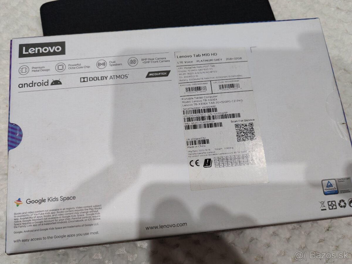 Predám Tablet Lenovo M10 - 6